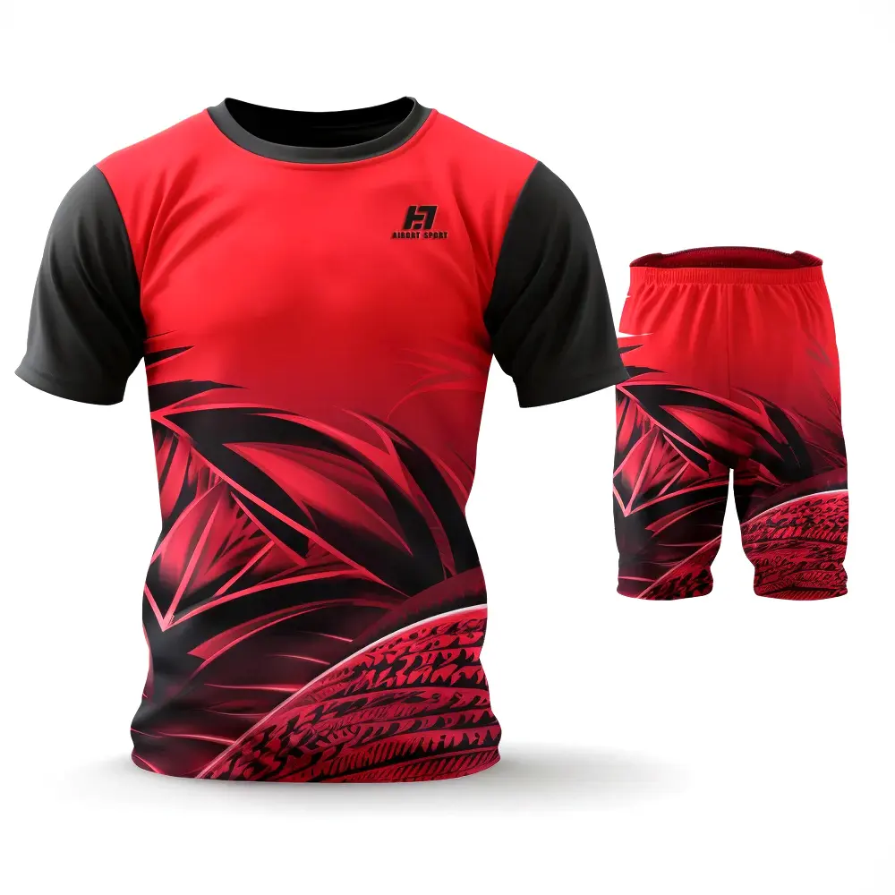 Pink Sports T Shirt Latest Design for Gym Aibort 5