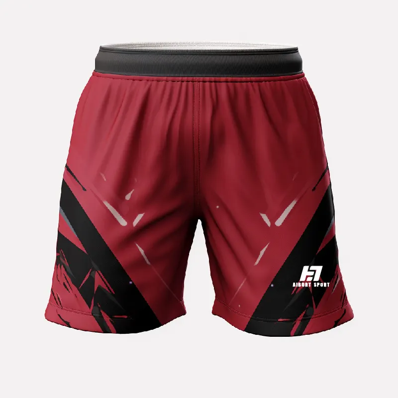 For Sport White Sports Shorts Mens by Aibort 4