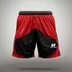 For Sport White Sports Shorts Mens by Aibort 3