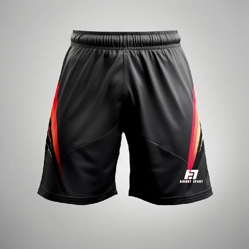 For Sport White Sports Shorts Mens by Aibort 2
