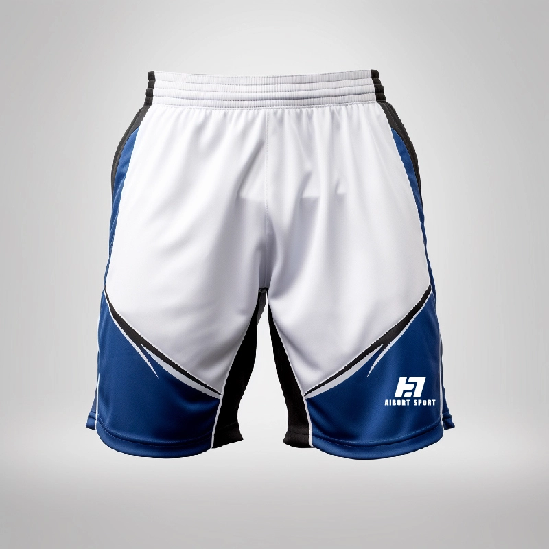 Sublimation Càileachd Custom Slàn-reic Aibort air a chlò-bhualadh 100% Trèanadh Polyester Interlock Mogal Unisex Shorts/ 1