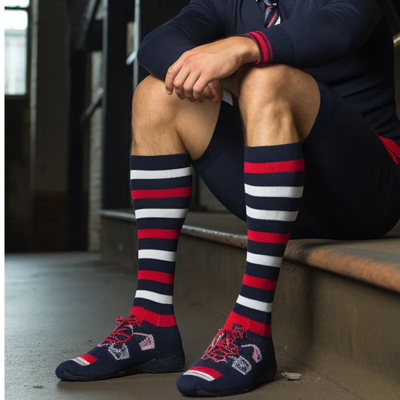 Aibort Custom Socks Football Latest Design for Gym 11