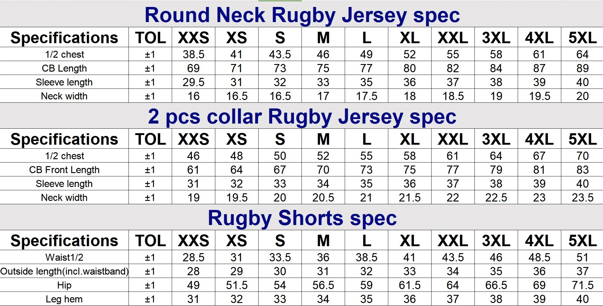 Geansaithe, Shorts agus Stocaí Saincheaptha Aontais Rugbaí do Gach Leibhéal  Lúthchleasaithe agus Clubanna Rugbaí Éadaí Foirne Shi Rugbaí Pearsantaithe  - Aibort, image size:1994x1013