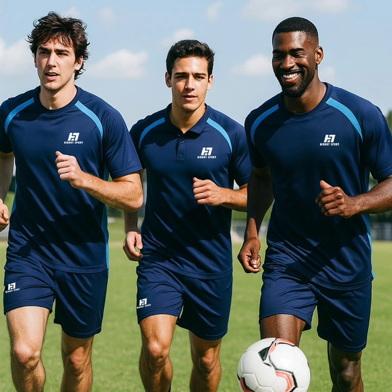 Team Sports Uniform Kit - Custom Panel Stitch Apparel with Dyed Fabric & Logo Customization | Klipp og sy leverandør av aktivt klær 1
